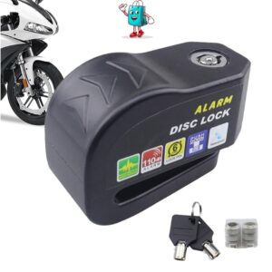 Candado De Disco Con Alarma Para Moto