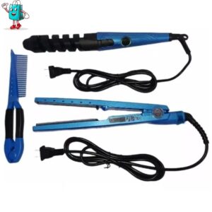 Combo Plancha + Peine + Rizador Nano