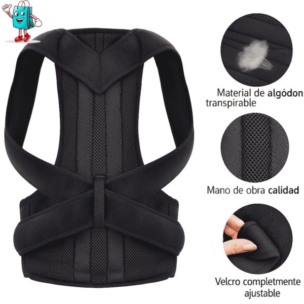 Corrector De Postura Soporte Ajustable - Image 2