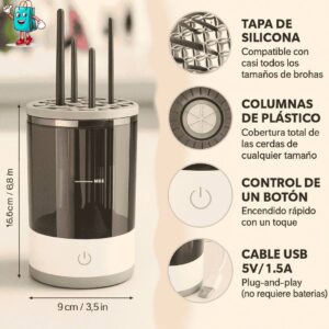 Lavadora De Brochas De Maquillaje Usb