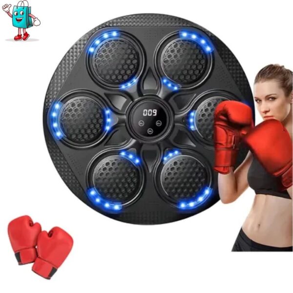 Máquina de Boxeo Musical Bluetooth con Guantes - Image 3
