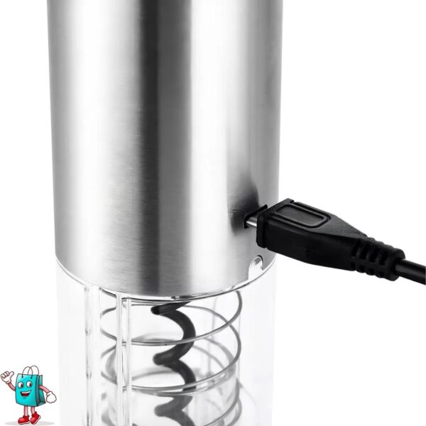 Sacacorchos Recargable USB Destapa Vinos - Image 2