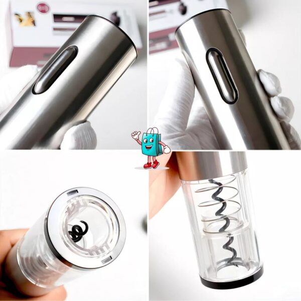 Sacacorchos Recargable USB Destapa Vinos - Image 3
