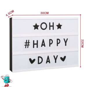 Tablero Led Con Letras