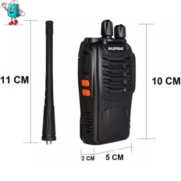 Radio Walkie Talkie X2 Baofeng 888 - Image 3