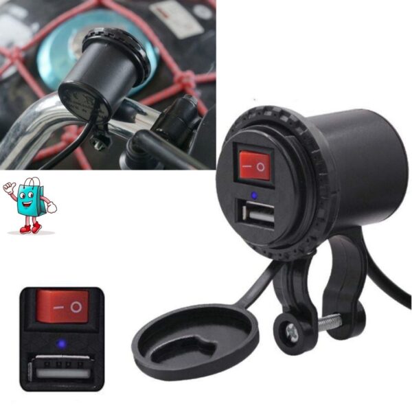 Cargador USB Para Moto
