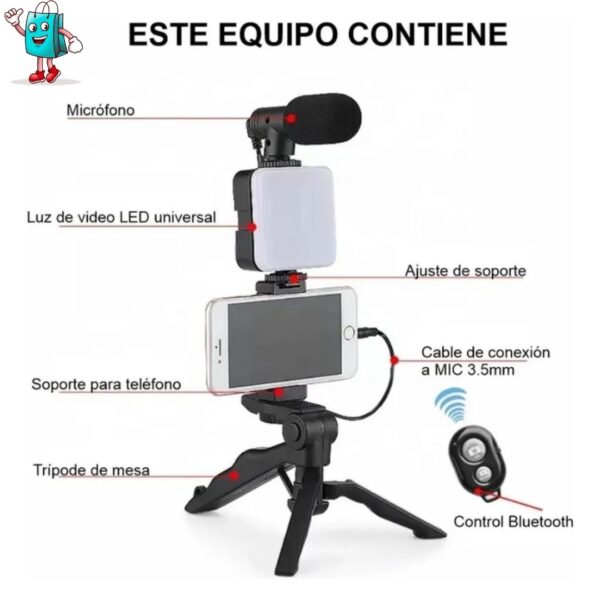 Estabilizador Y Trípode AY 49 Kit - Image 3